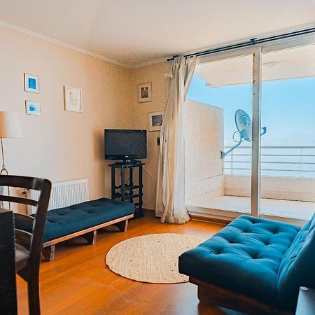 Ferienwohnung Hermoso Departamento Con Insuperable Vista Al Mar Vina del Mar Exterior foto