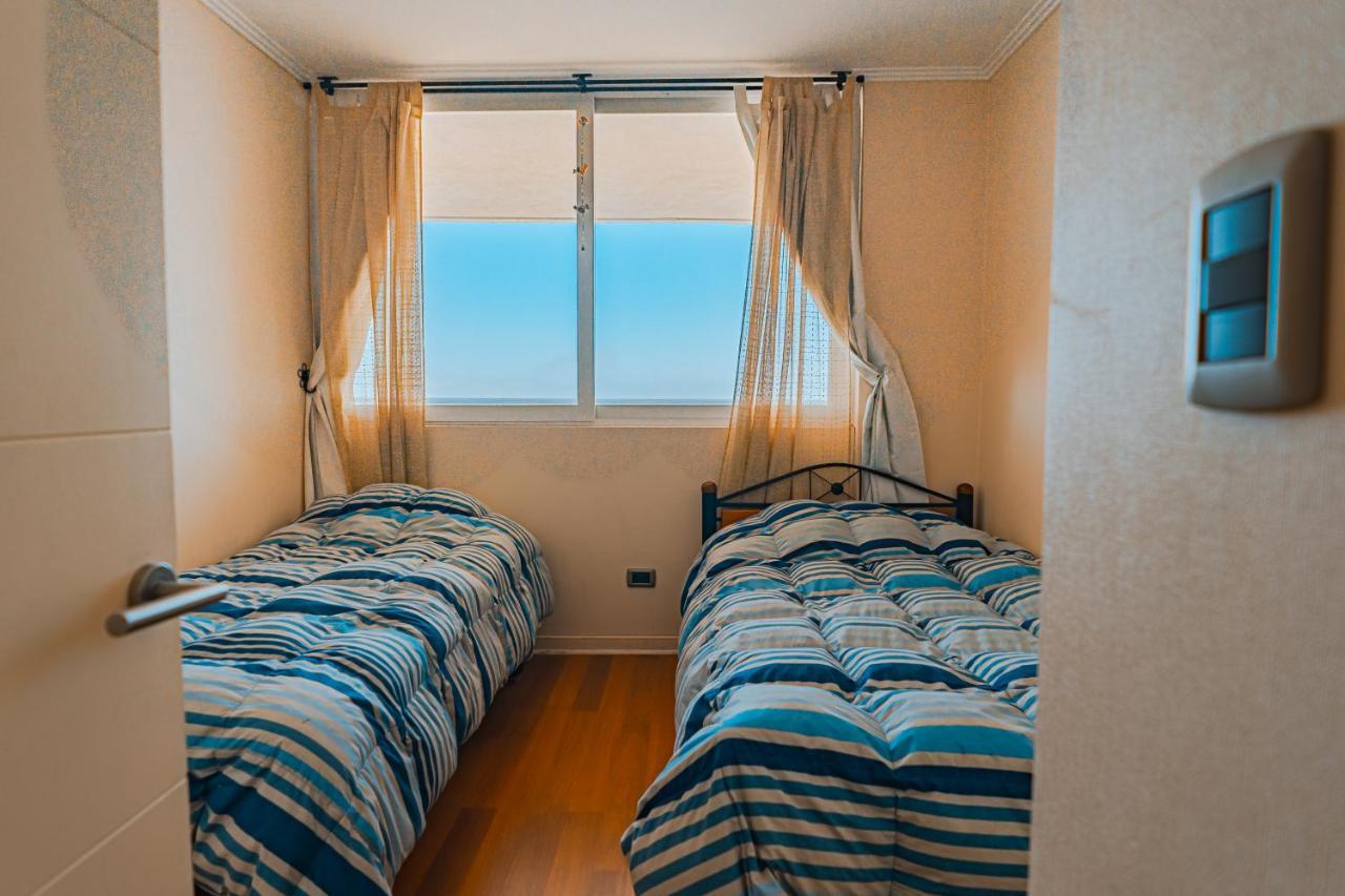 Ferienwohnung Hermoso Departamento Con Insuperable Vista Al Mar Vina del Mar Exterior foto