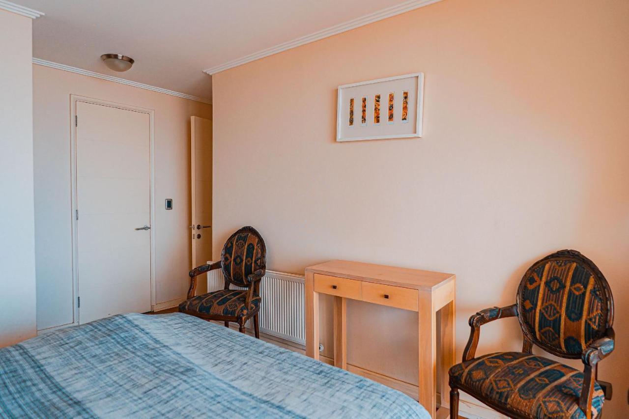 Ferienwohnung Hermoso Departamento Con Insuperable Vista Al Mar Vina del Mar Exterior foto