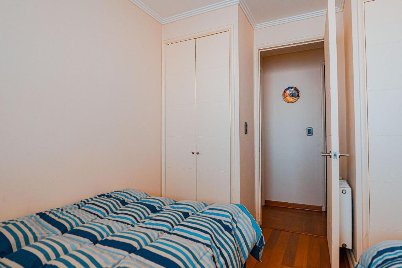 Ferienwohnung Hermoso Departamento Con Insuperable Vista Al Mar Vina del Mar Exterior foto