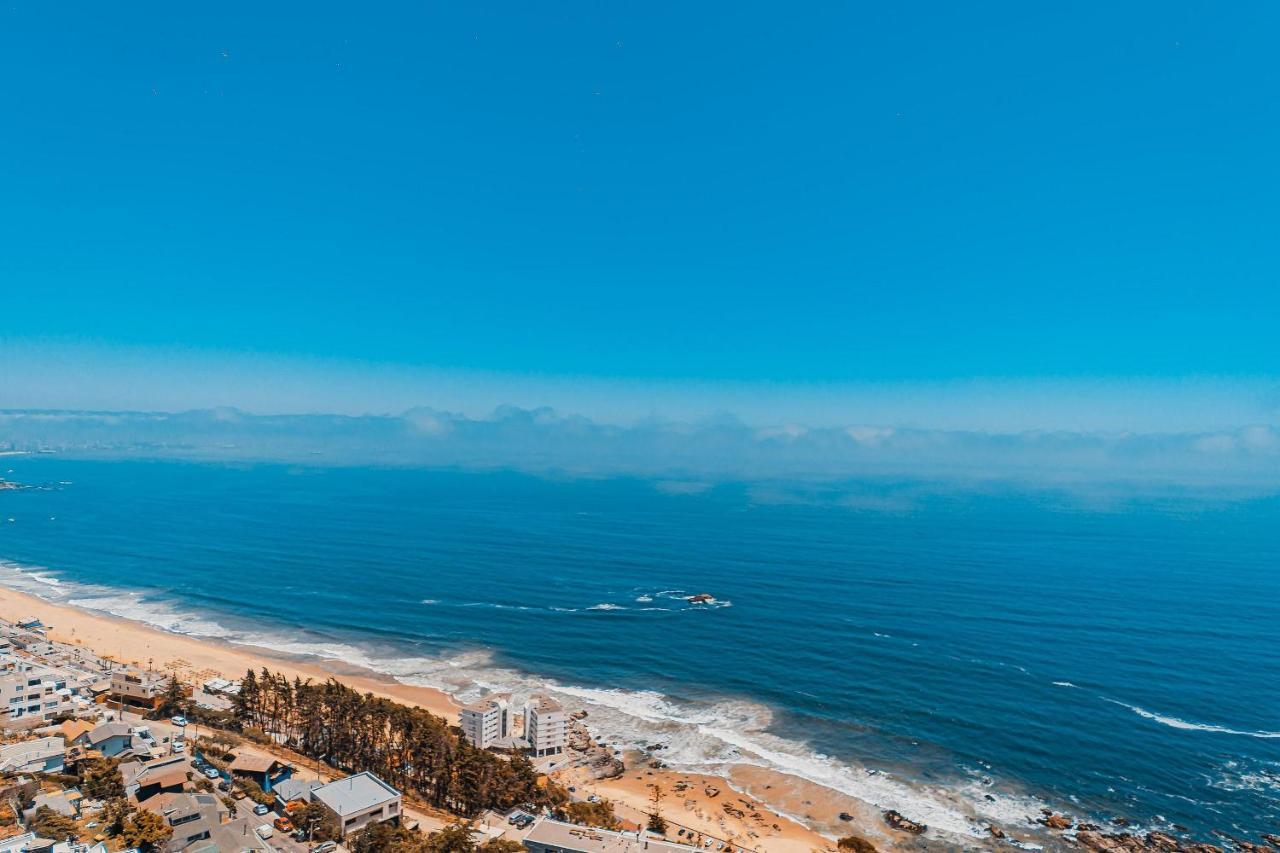 Ferienwohnung Hermoso Departamento Con Insuperable Vista Al Mar Vina del Mar Exterior foto