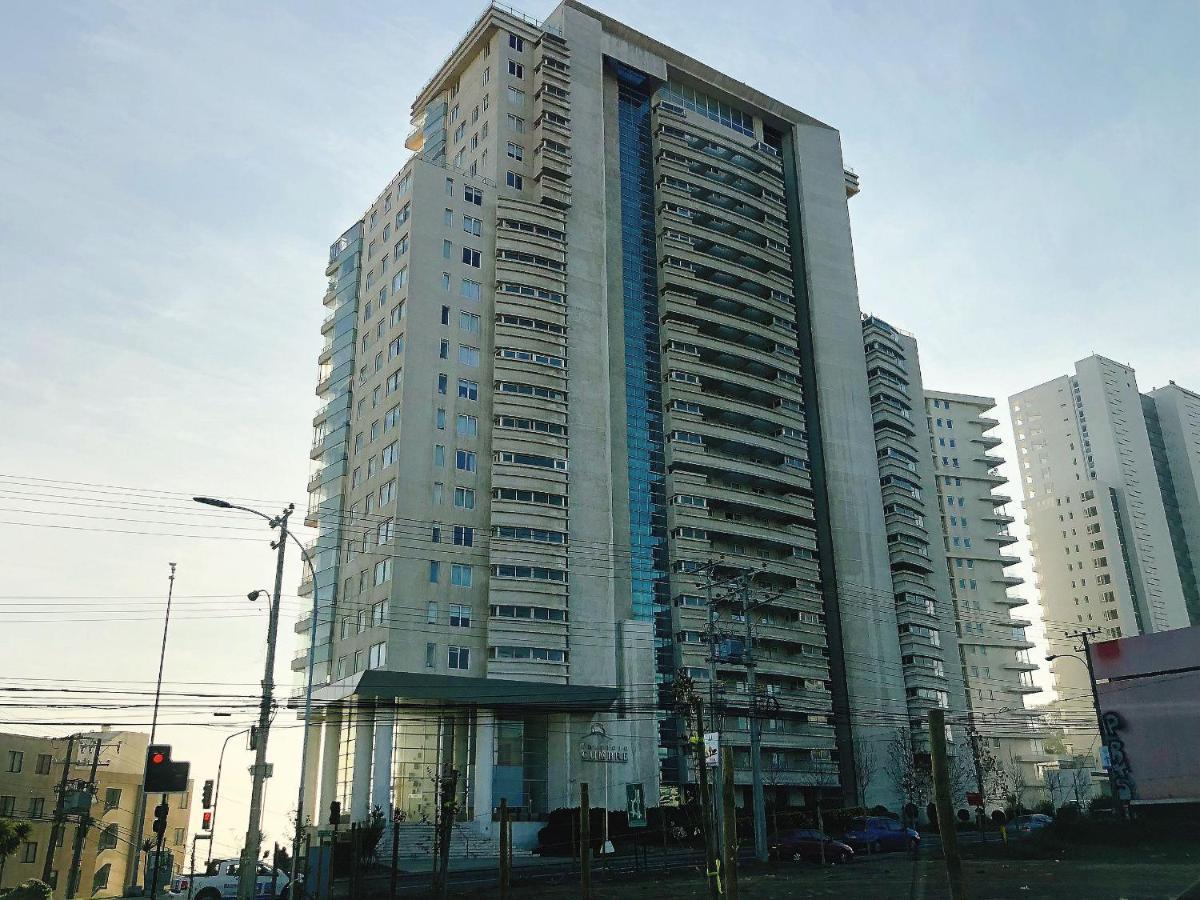 Ferienwohnung Hermoso Departamento Con Insuperable Vista Al Mar Vina del Mar Exterior foto