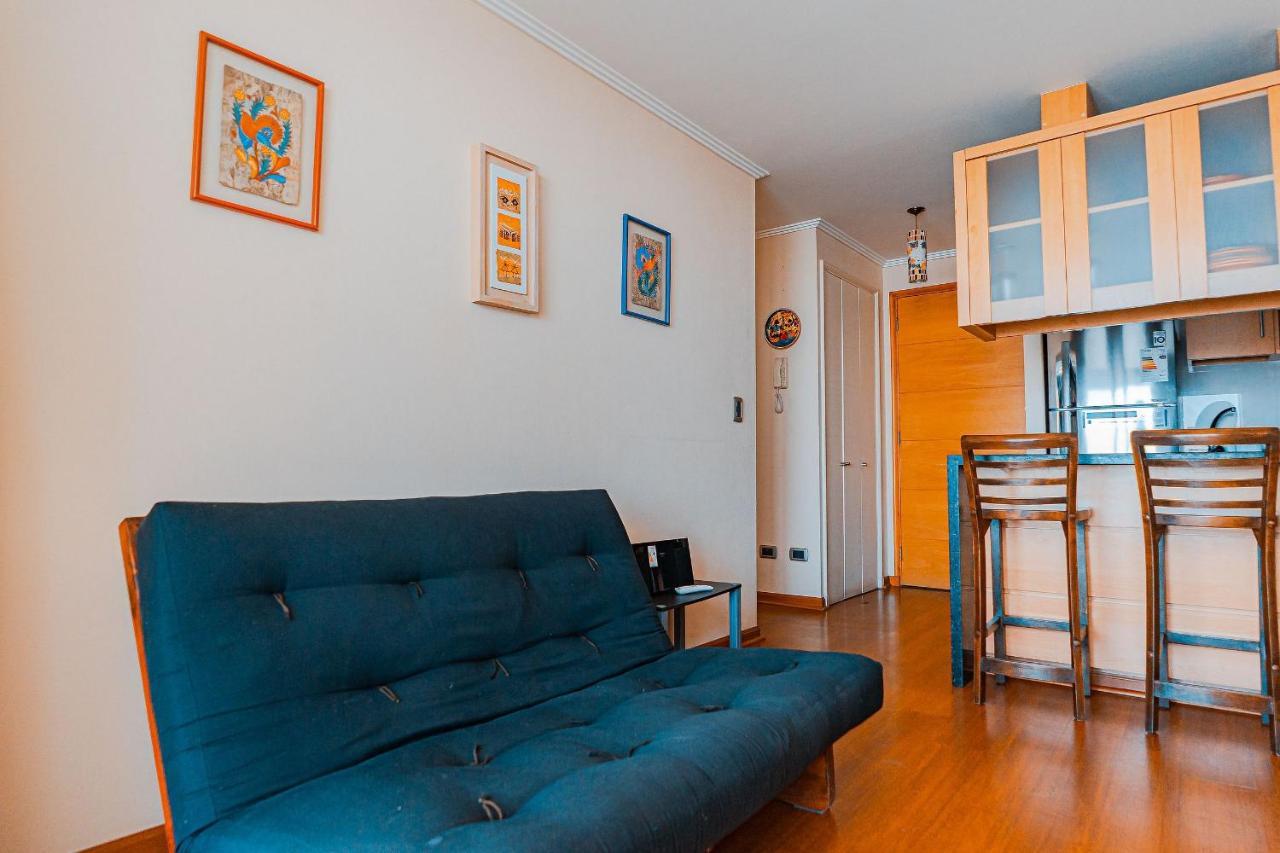 Ferienwohnung Hermoso Departamento Con Insuperable Vista Al Mar Vina del Mar Exterior foto